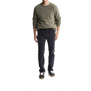 NEW JACHS NEW YORK stretch corduroy 5-pocket pants in navy